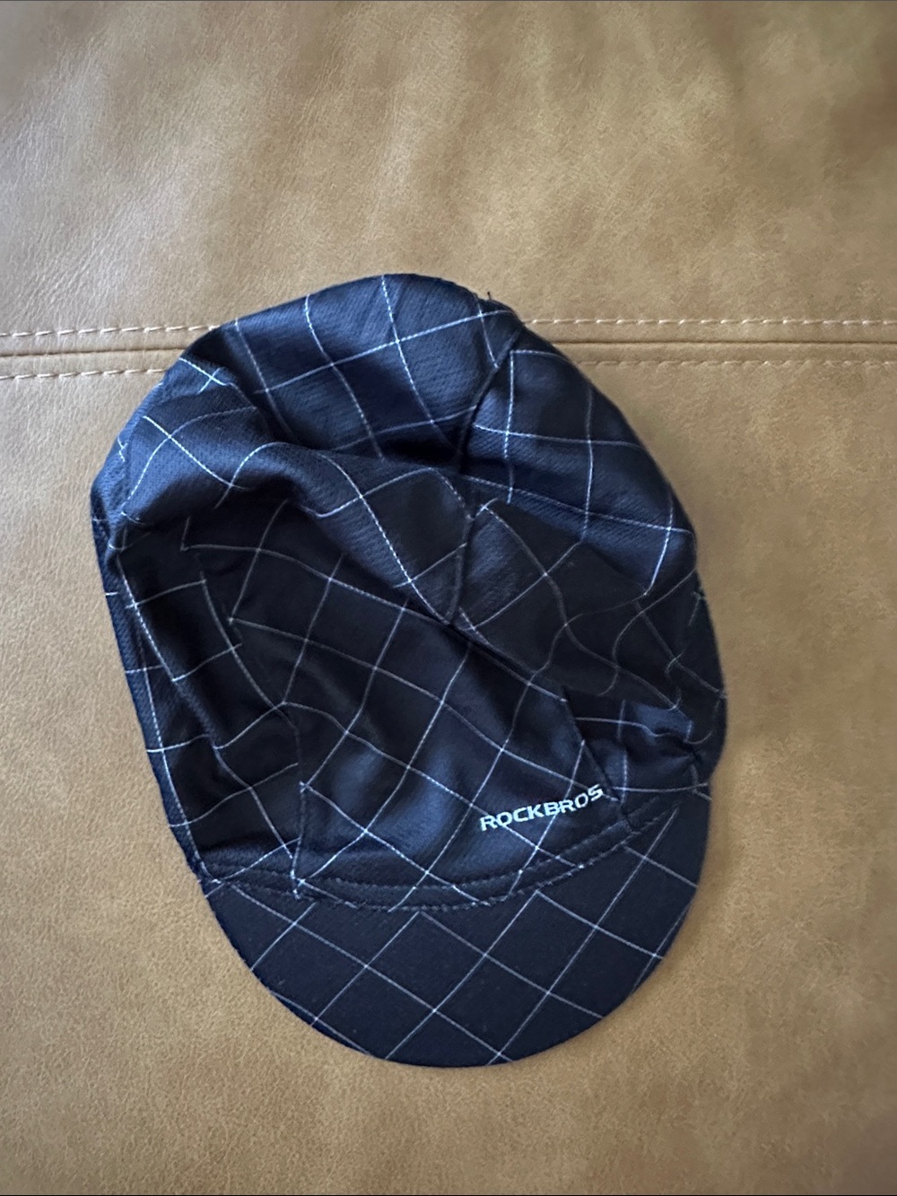 Men’s Black Cycling Cap